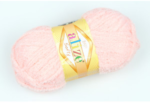 Пряжа Alize Softy (Софти), #340, розово-персиковая