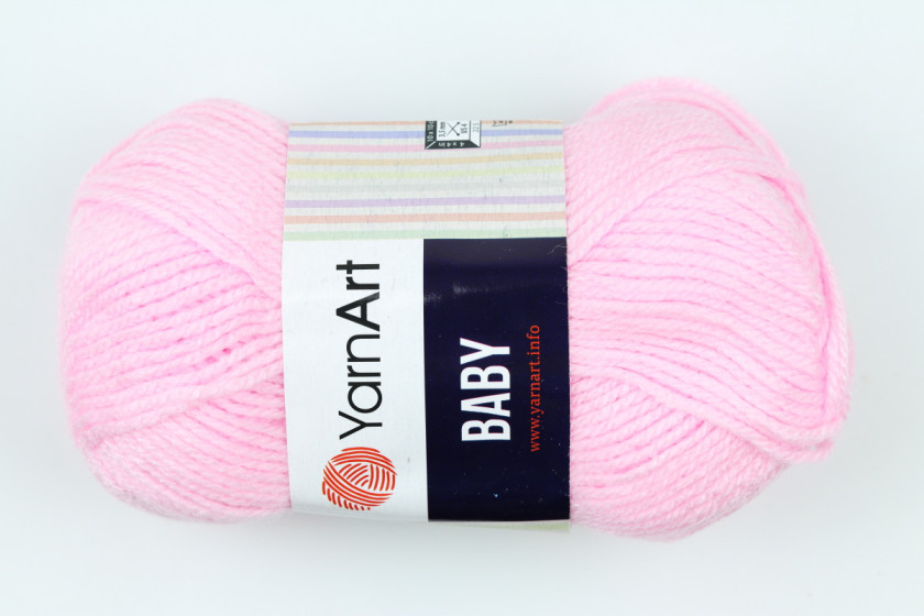 Пряжа YarnArt Baby (Бебі), #649, світло-рожева