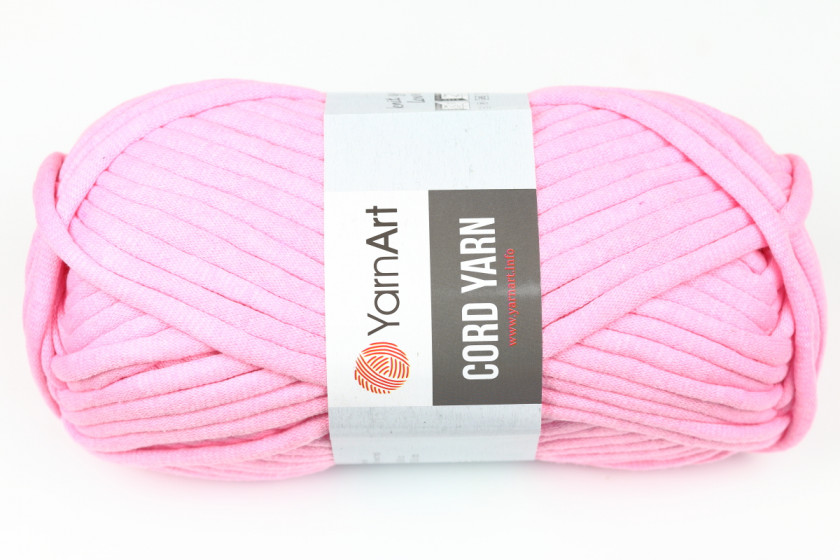 Пряжа YarnArt Cord Yarn (Корд Ярн), #762, розовая