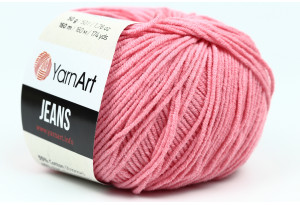 Пряжа YarnArt Jeans, #78, пастельно-розовая